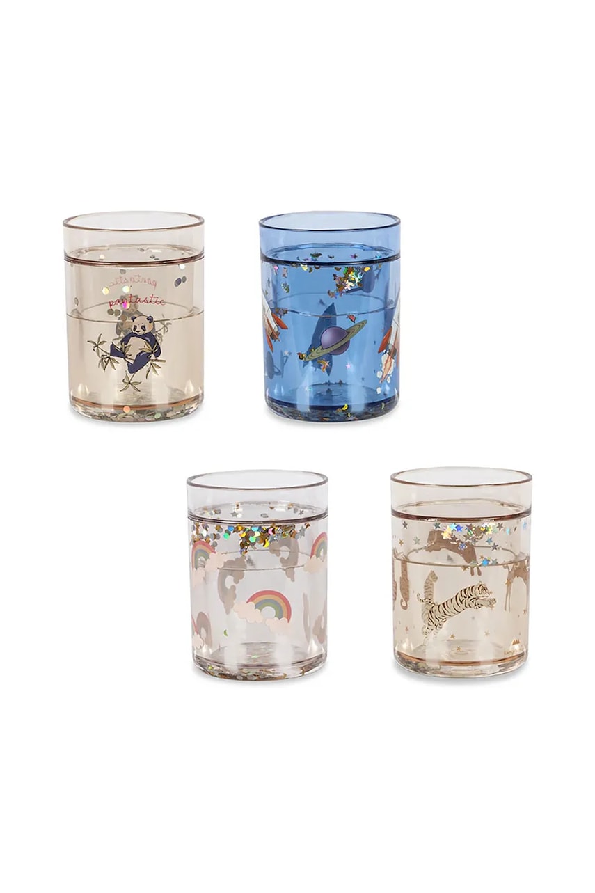 Set šalica Konges Sløjd 4 PACK GLITTER CUPS 180 ml 4-pack KS103658