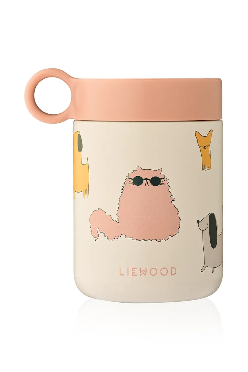 Posoda za otroško hrano Liewood Kiani Printed Food Jar LW19960