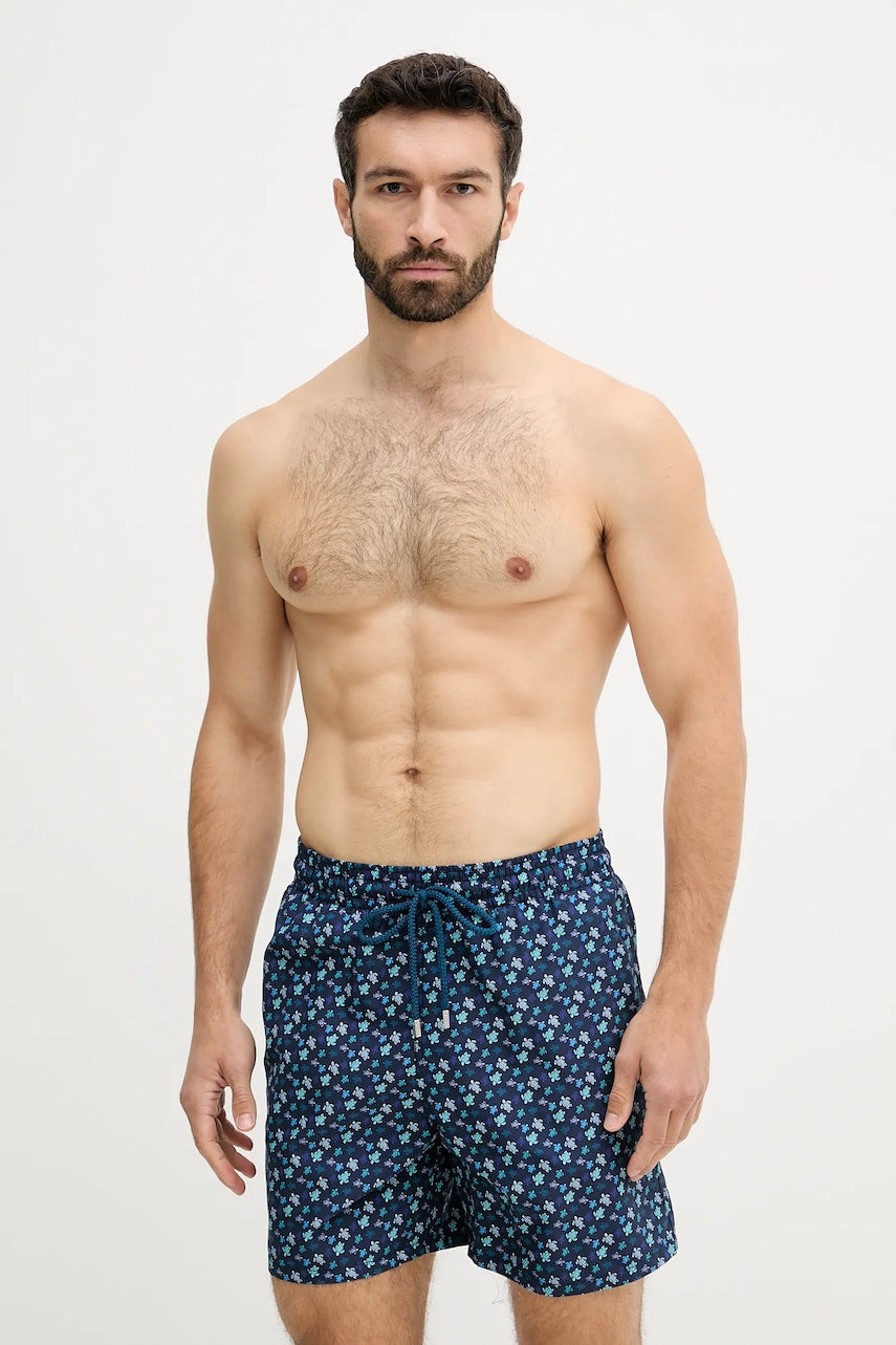 Kratke hlače za kupanje Vilebrequin MOOREA boja: tamno plava, MOOAB139