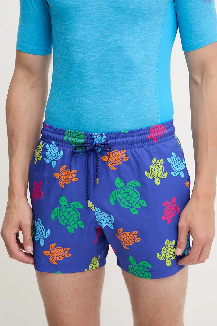 Kratke hlače za kupanje Vilebrequin MOORISE boja: ljubičasta, MSOCF136