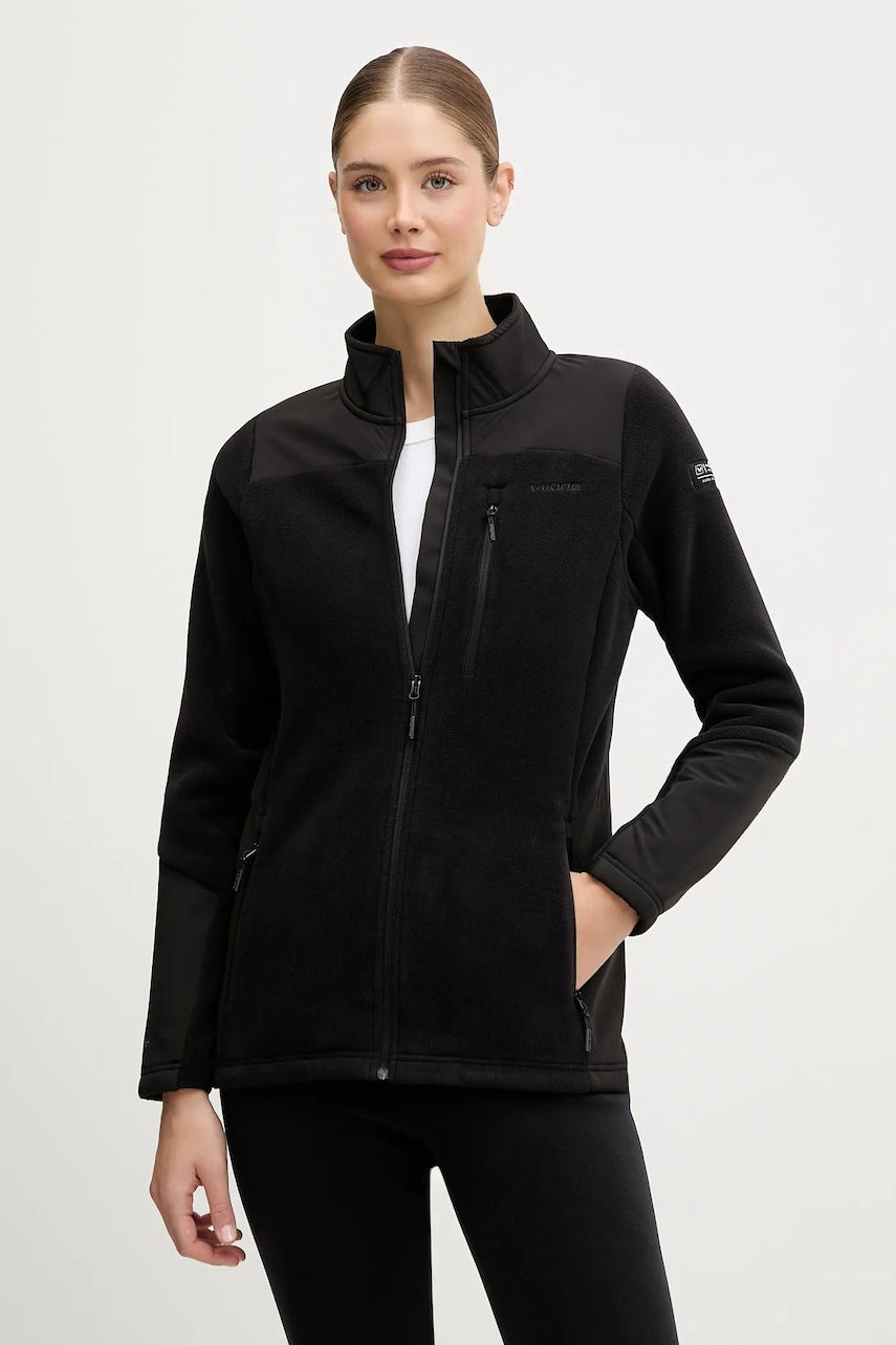 Sportska dukserica Viking Migano za žene, boja: crna, bez uzorka, 740-27-1153