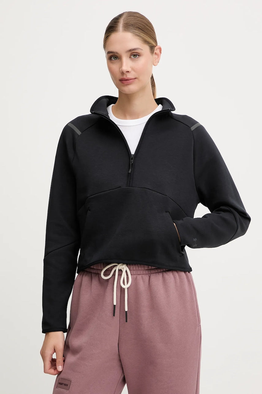 Pulover Under Armour Unstoppable ženski, črna barva, 6003671