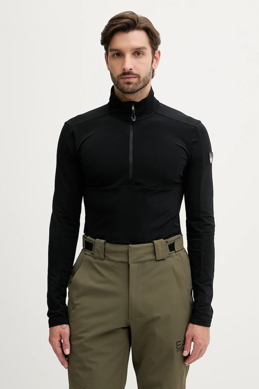 Sportska dukserica EA7 Emporio Armani boja: crna, bez uzorka, AF14634.7M000470