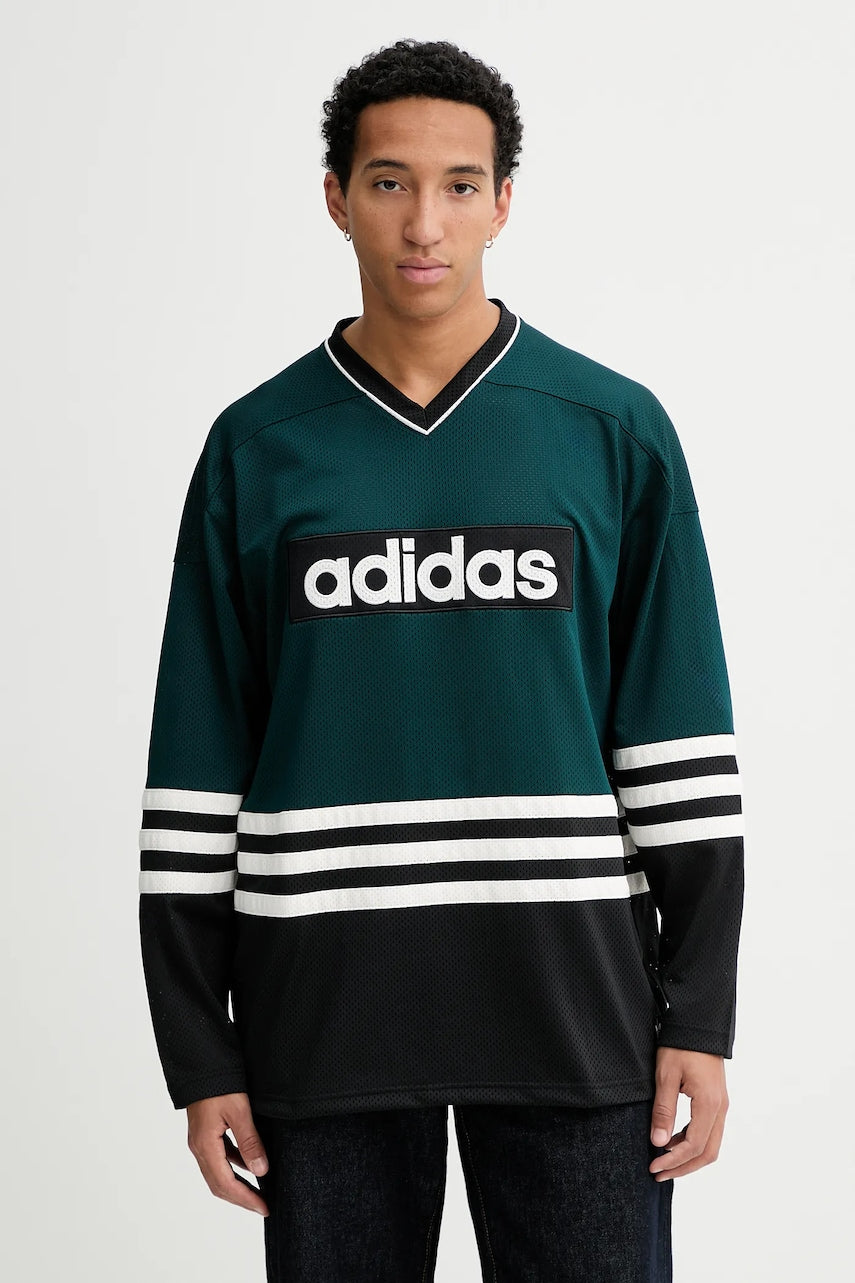 Majica dugih rukava adidas Originals Hockey Jersey s aplikacijom, JV8467