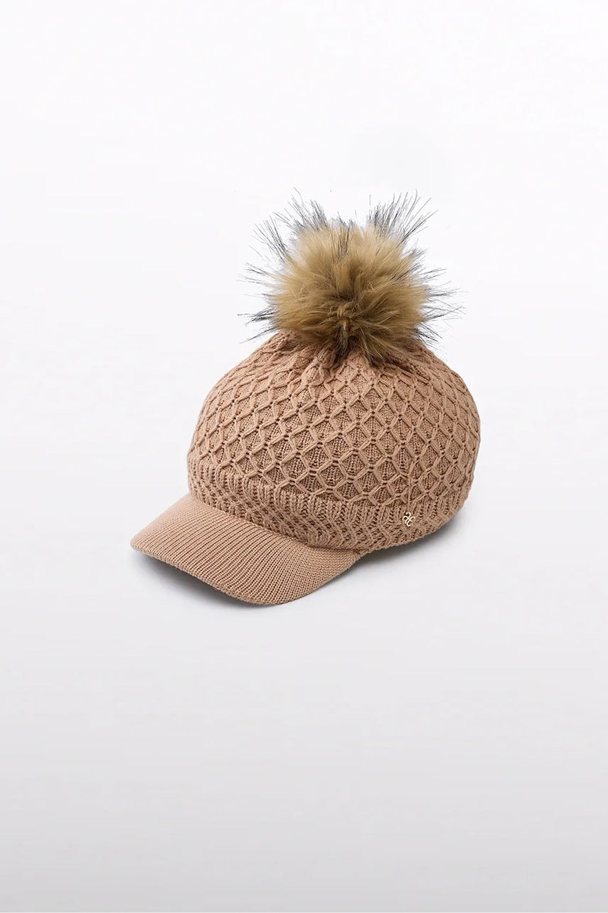 Otroška baseball kapa Abel&Lula rjava barva, 5965