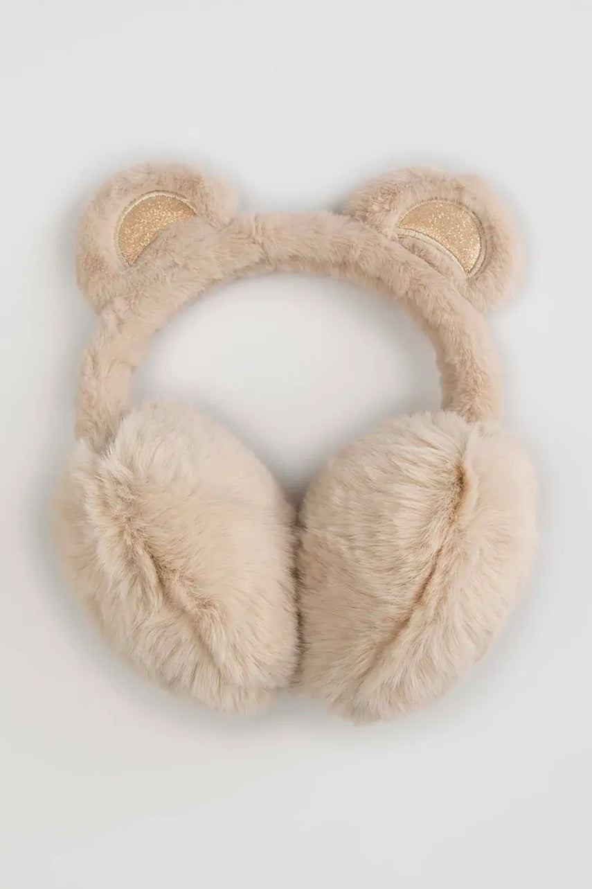 Dječji naušnjaci Coccodrillo boja: bež, ACCESSORIES