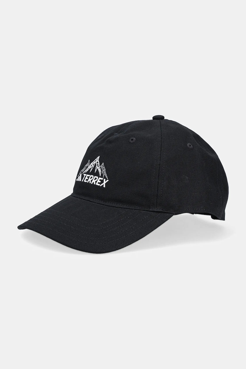 Kapa sa šiltom adidas TERREX Multi Baseball boja: crna, s aplikacijom, JJ1477