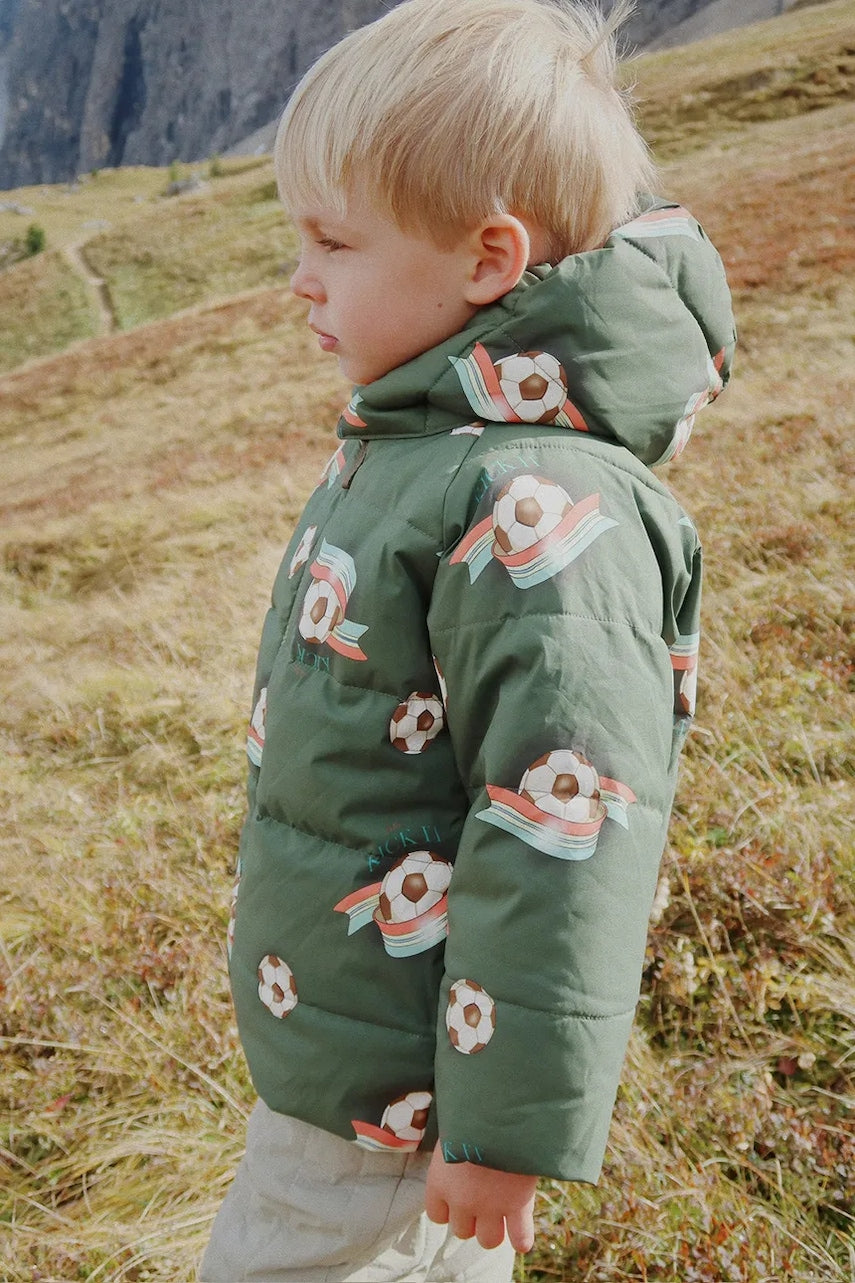 Dječja jakna Konges Sløjd NUKA JACKET GRS boja: zelena, KS103522