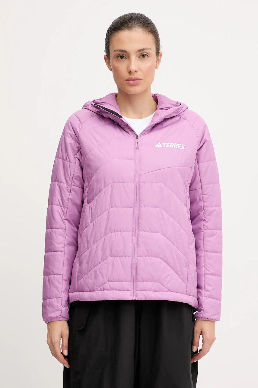 Sportska jakna adidas TERREX Multi Insulated boja: ružičasta, za prijelazno razdoblje, JN0799
