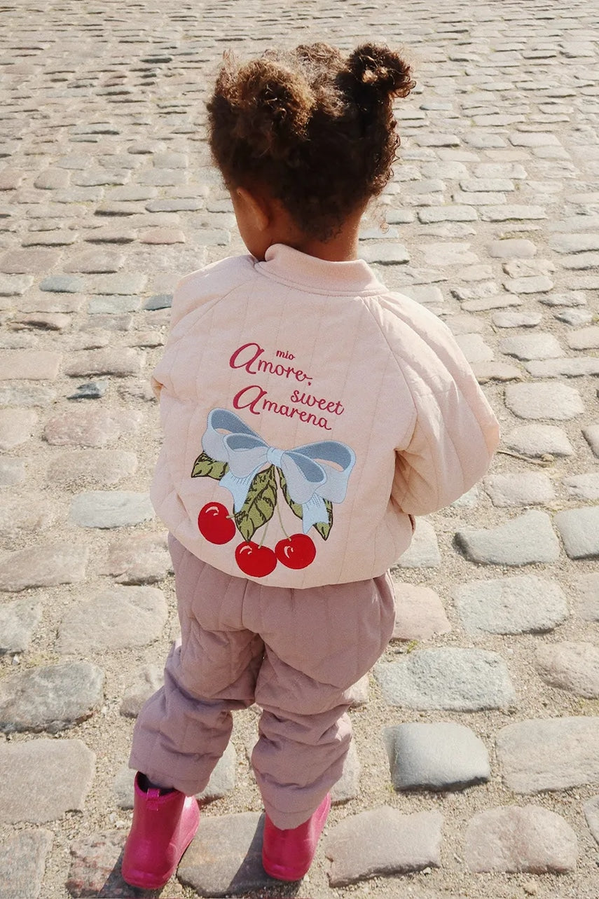 Dječja bomber jakna Konges Sløjd JUNO BOMBER JACKET boja: bež, KS103484