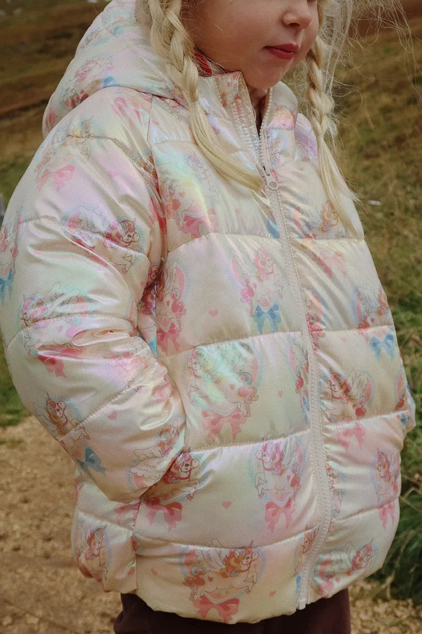 Dječja jakna Konges Sløjd KATH JACKET GRS boja: srebrna, KS103491