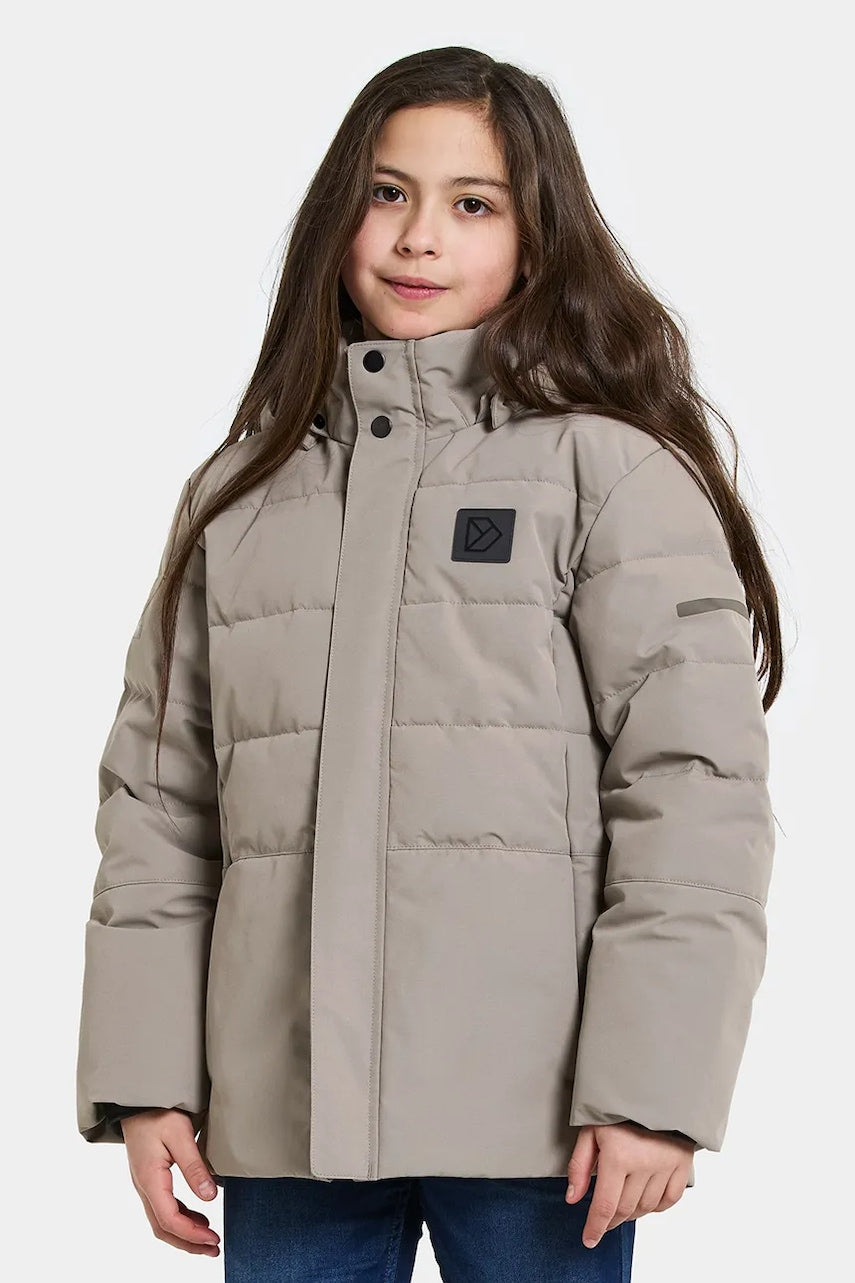 Jakna Didriksons SILIKAT KDS JACKET boja: bež, 505861