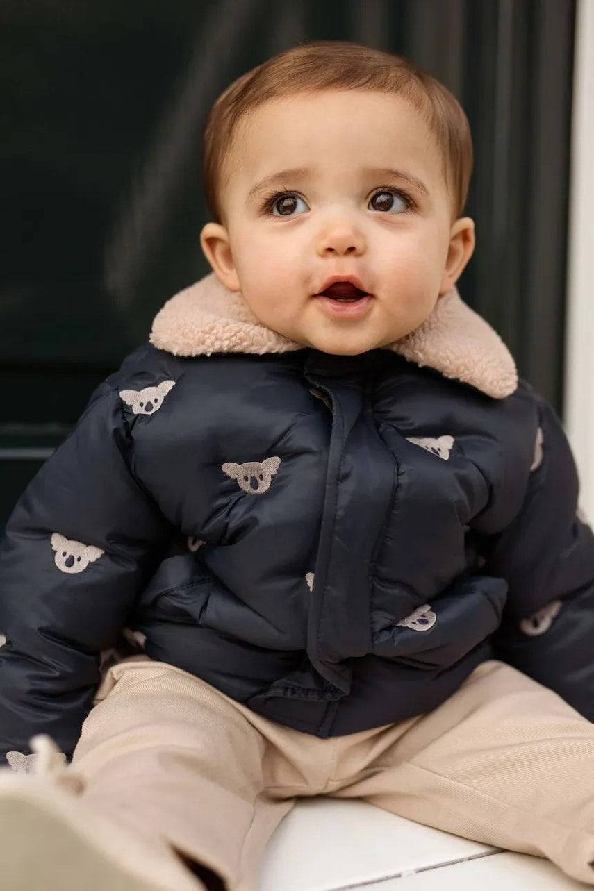 Dječja jakna Donsje Florus Jacket Koalas boja: tamno plava, 4102101