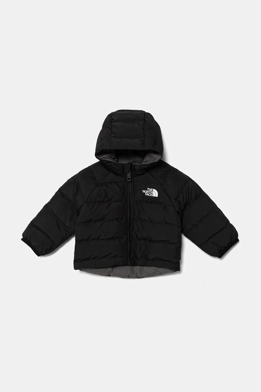 Dječja dvostrana jakna The North Face BABY REVERSIBLE PERRITO HOODED JACKET boja: crna, NF0A88W3WOO1