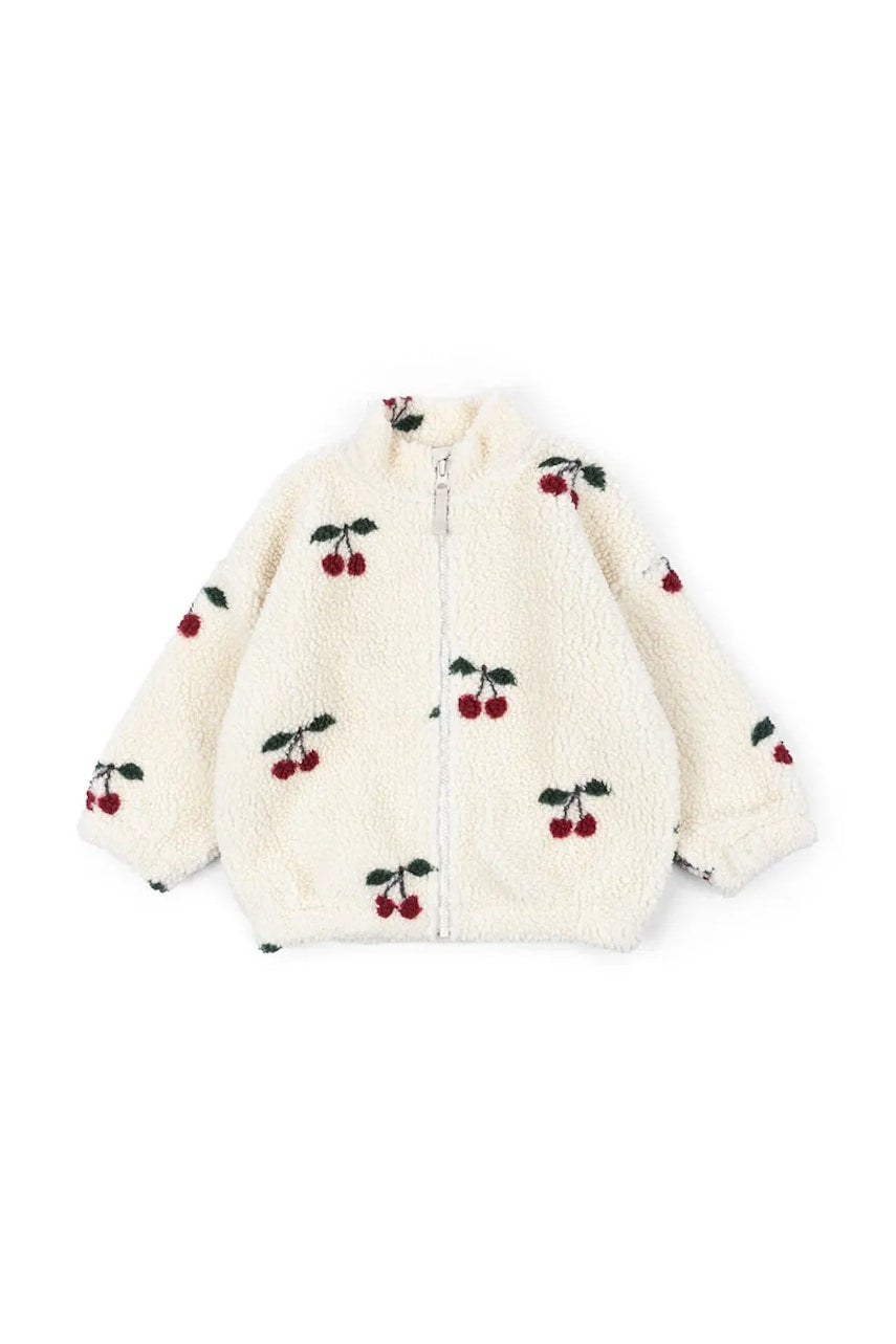 Jakna Konges Sløjd JODY TEDDY JACKET GRS boja: bijela, KS103479