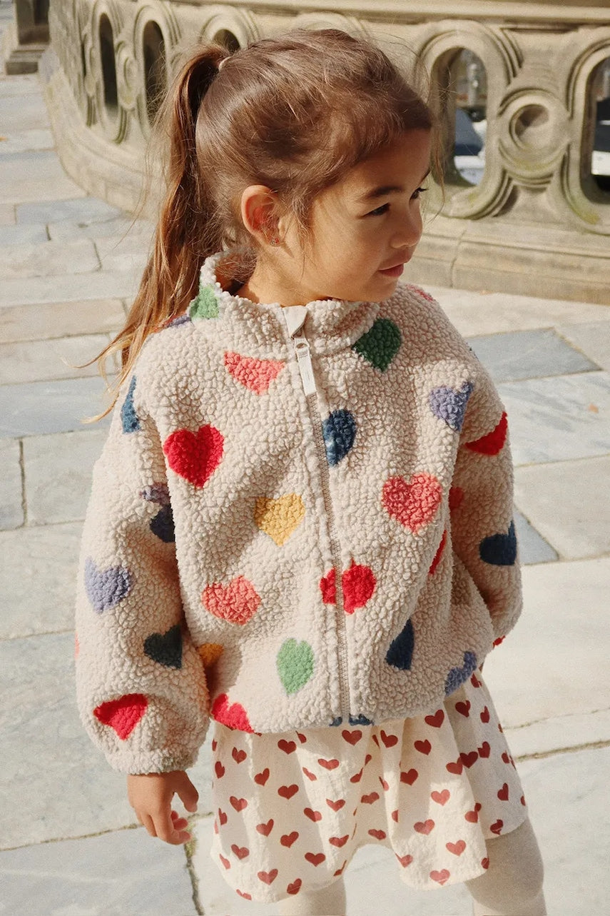 Jakna Konges Sløjd JODY TEDDY JACKET GRS KS103479