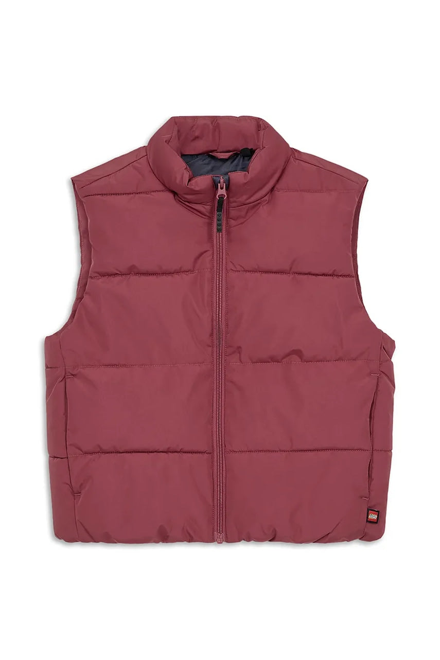 Otroški brezrokavnik Lego LWSAKU 205 rdeča barva, 11010847