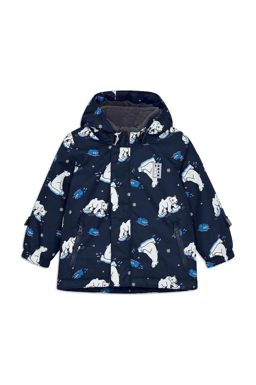 Otroška jakna Lego LWJERI 701 mornarsko modra barva, 11010977