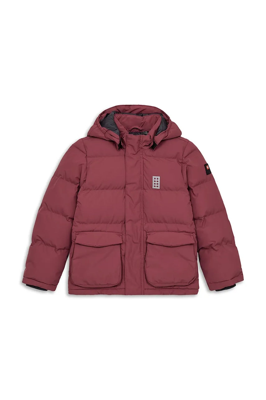 Otroška jakna Lego LWJAZ 704 rdeča barva, 11010981