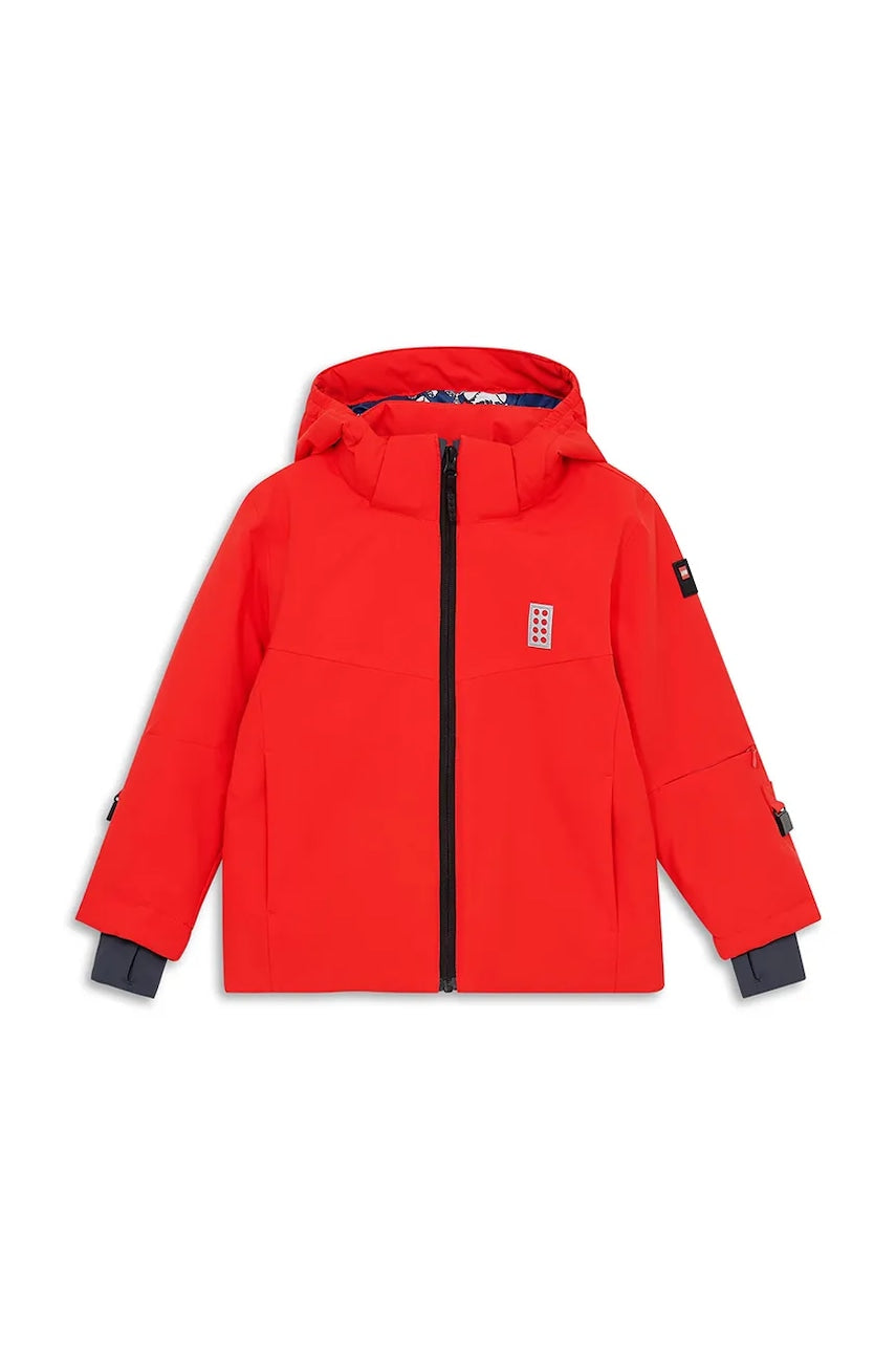 Otroška jakna Lego LWJAZ 802 rdeča barva, 11010971