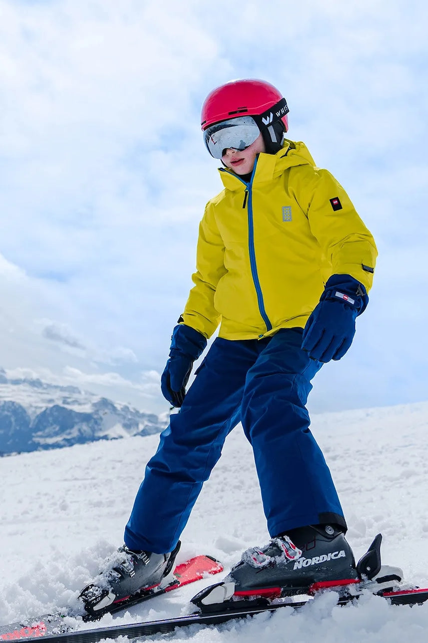 Otroška jakna Lego LWJAZ 802 zelena barva, 11010971