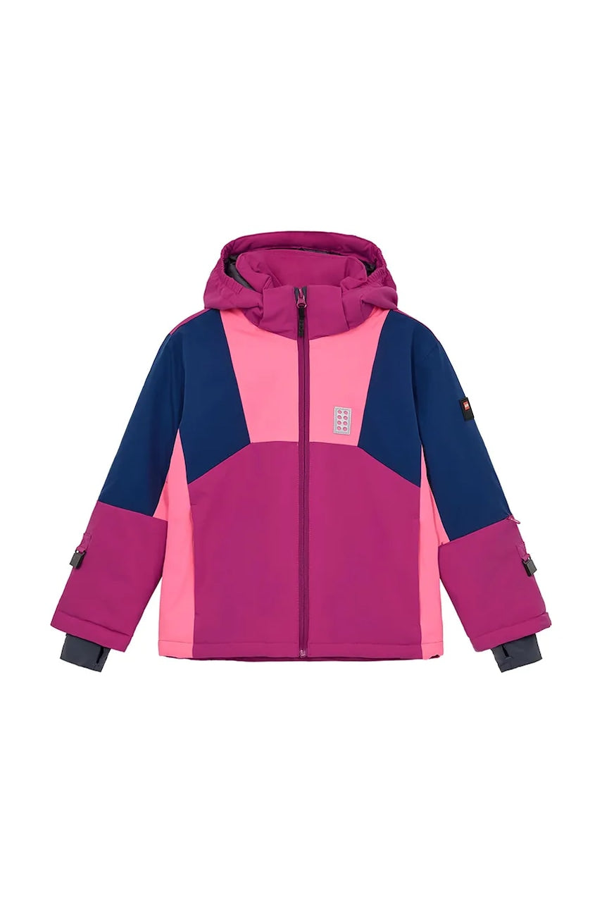 Otroška jakna Lego LWJAZ 801 roza barva, 11010973