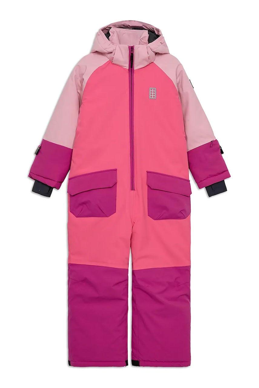 Otroški kombinezon Lego LWJAZ 810 roza barva, 11010983