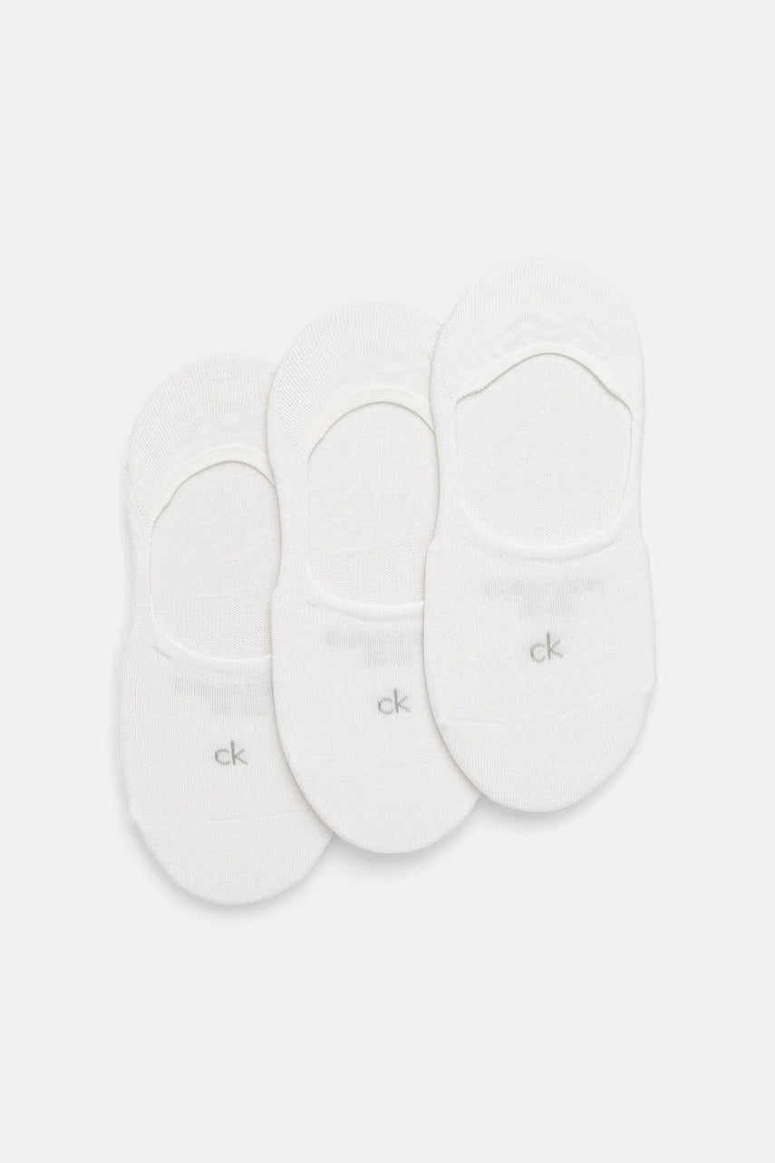 Stopalice Calvin Klein 3-pack boja: bijela, 701234370