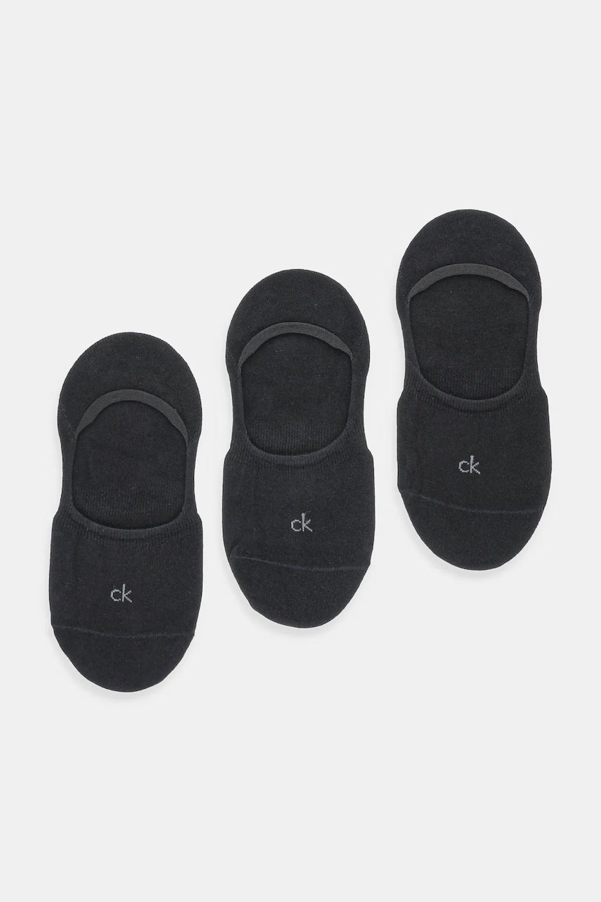 Stopalice Calvin Klein 3-pack boja: crna, 701234370