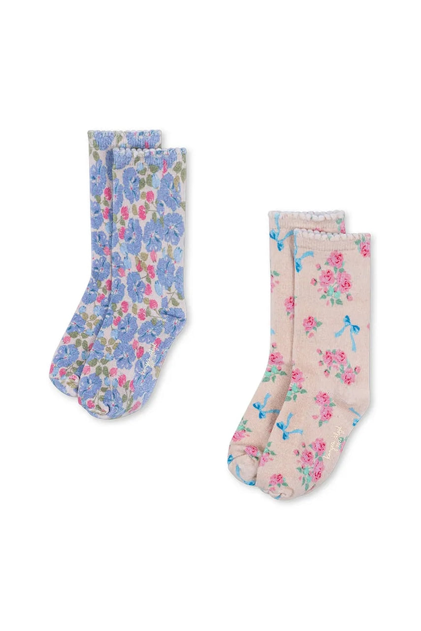 Dječje čarape Konges Sløjd 2 PACK PRINTED SOCKS 2-pack KS103646