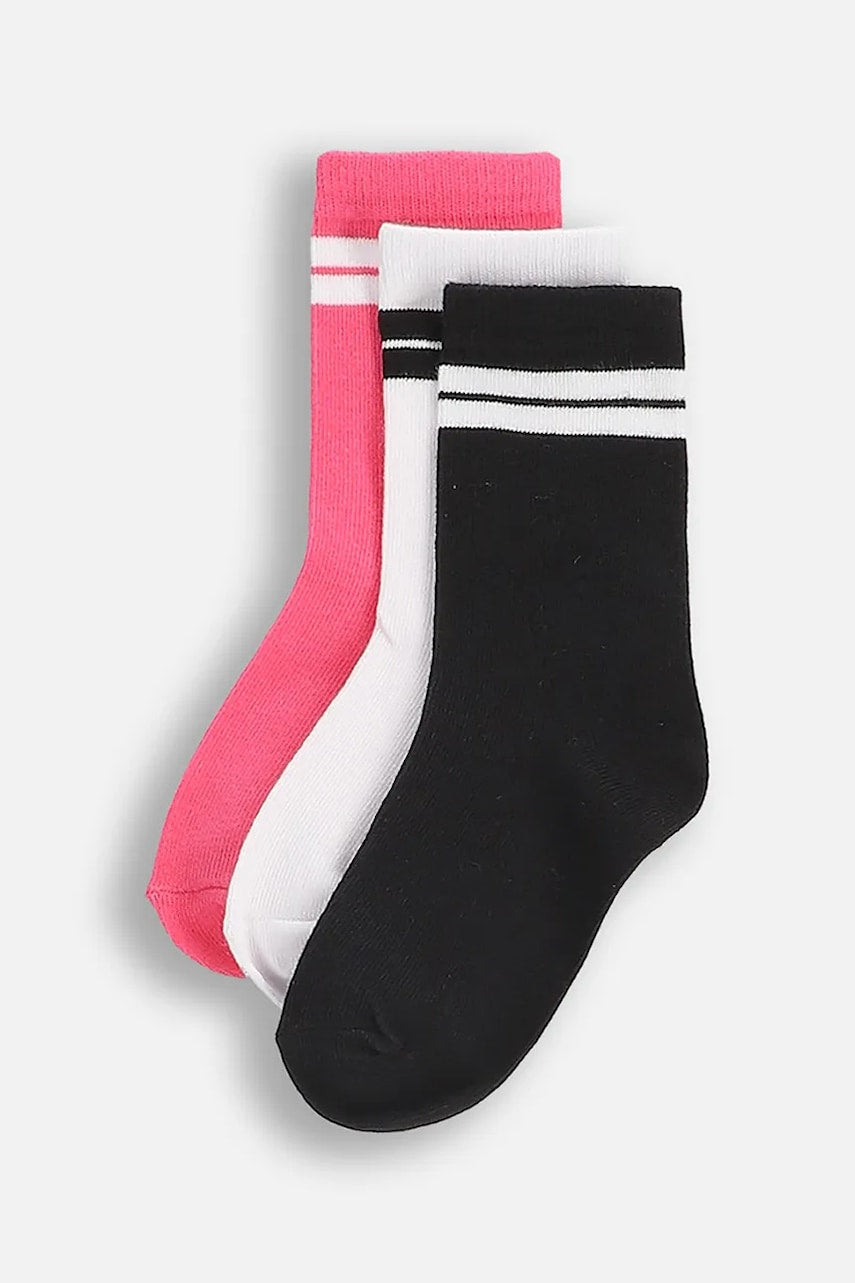 Dječje čarape Coccodrillo 3-pack SOCKS GIRL