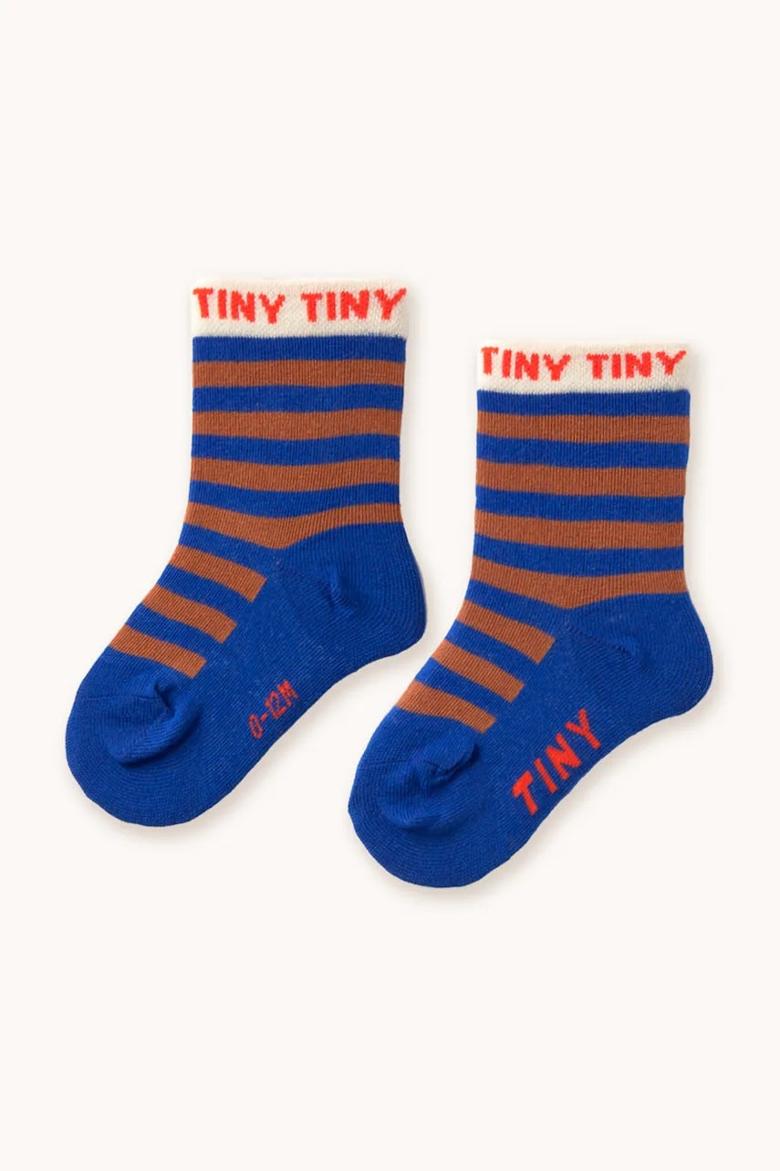 Dječje čarape Tinycottons STRIPES SHORT HEIGHT SOCKS AW25-487