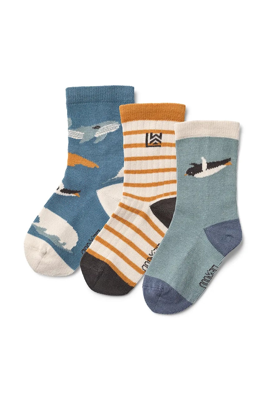 Dječje čarape Liewood Silas Socks 3-Pack 3-pack LW20014
