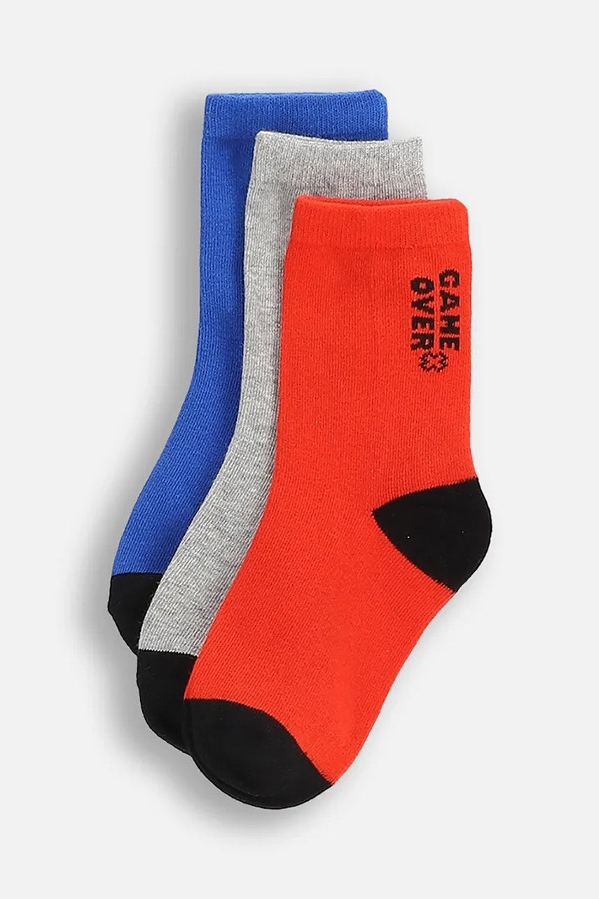 Otroške nogavice Coccodrillo 3-pack SOCKS BOY