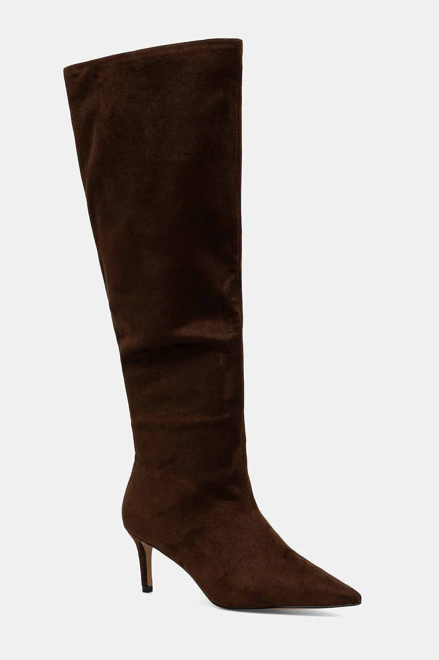 Čizme Aldo KAYLYNN boja: smeđa, s tankom potpeticom, 14147556