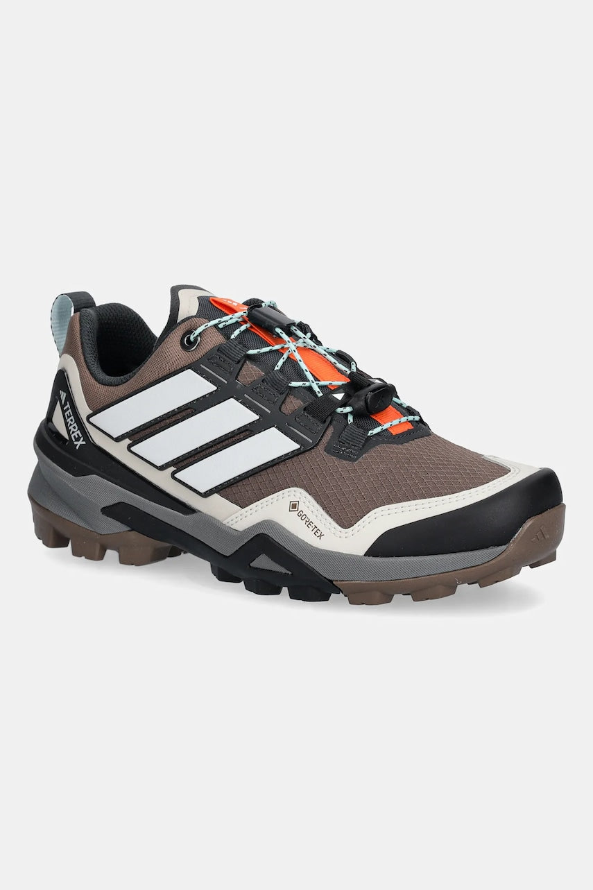 Tenisice adidas TERREX Skychaser GTX boja smeđa, s toplinskom izolacijom, JQ9935
