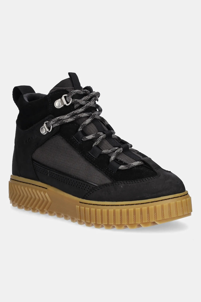 Gležnjače Sorel ONA AVE PEAK BOOT WP boja: crna, ravni potplat, sa srednje toplom podstavom, 2138441010