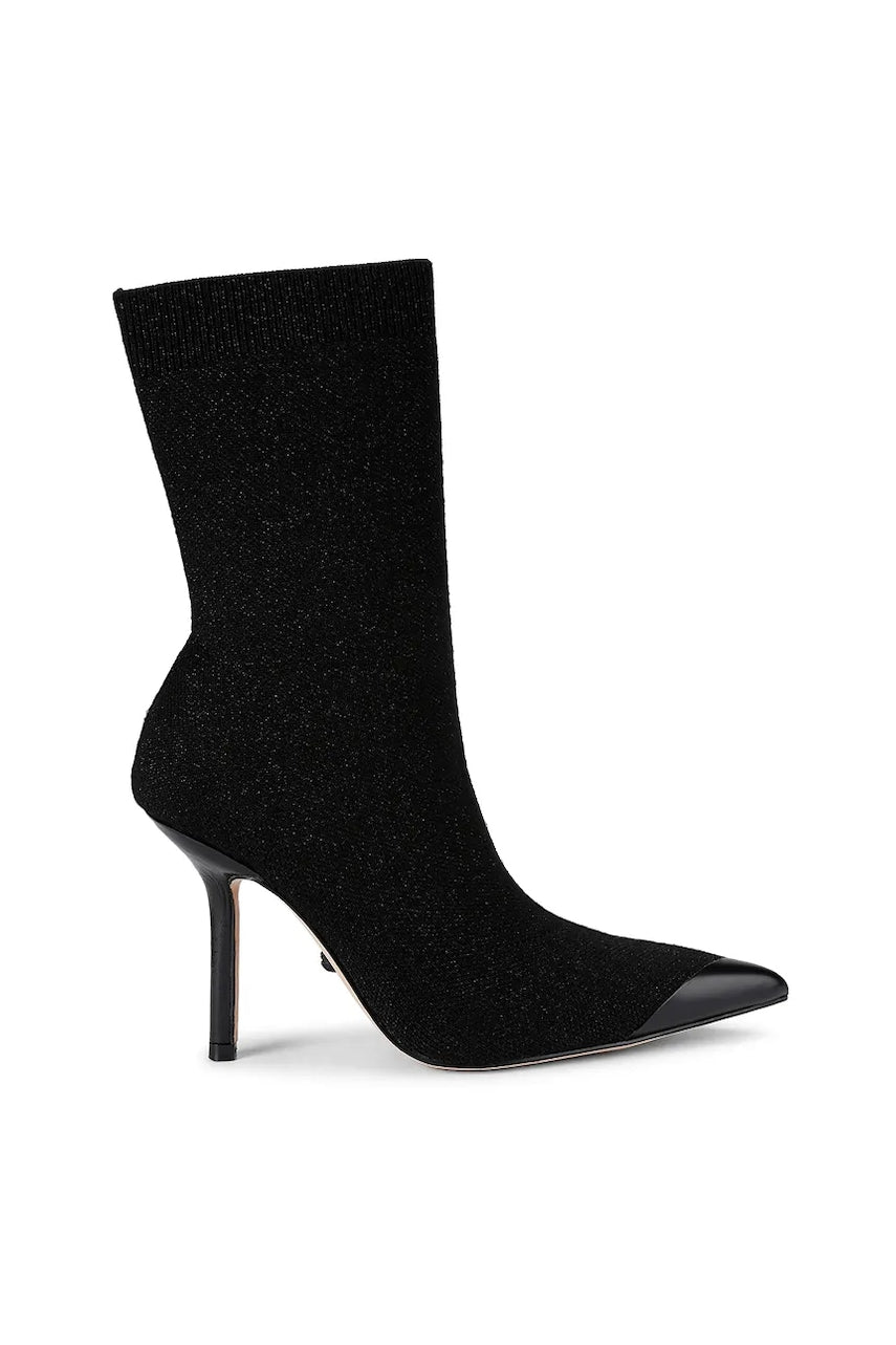 Gležnjače Kurt Geiger London Regent Point Sock Boot boja: crna, s tankom potpeticom, 4994900609