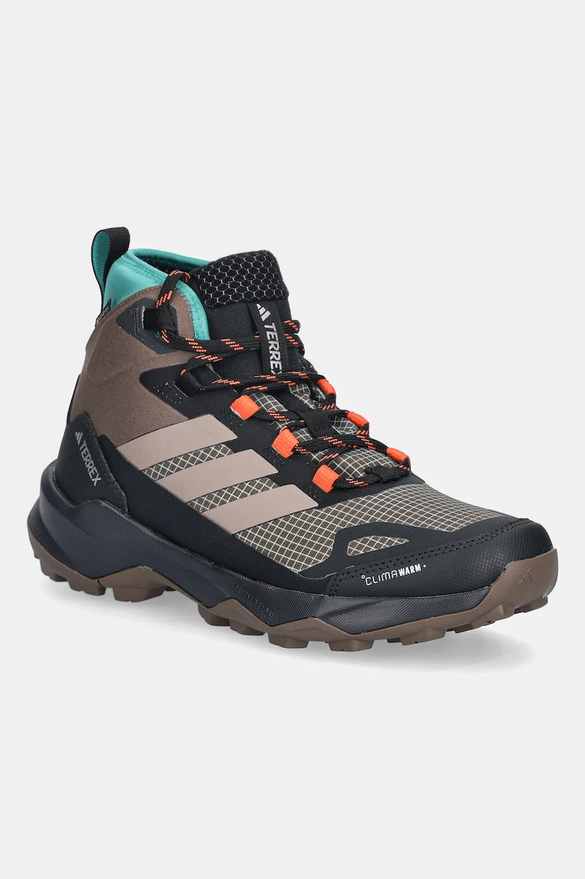 Cipele adidas TERREX Skychaser AX5 Mid GTX Clima boja: smeđa, s toplom podstavom, JH7807