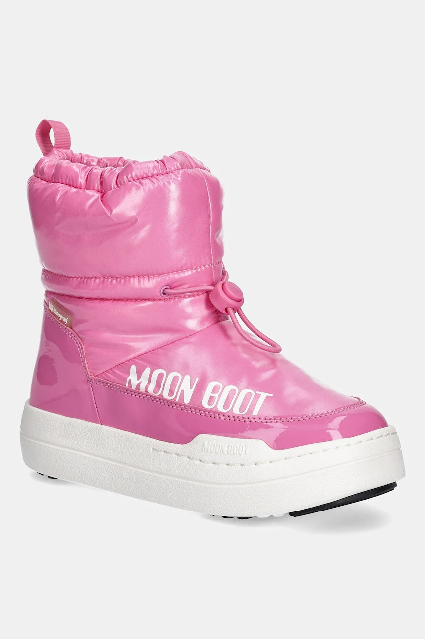 Dječje zimske čizme Moon Boot MB JR PARK TUBE MID GLITTER WP boja: ružičasta, 80D3440110