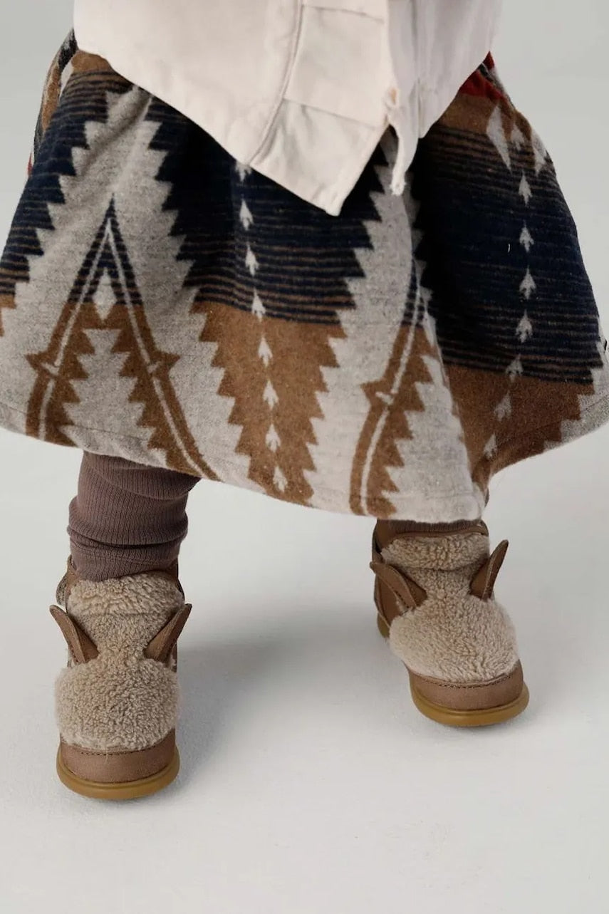 Cipele za bebe Donsje Roumi Shoes Alpaca boja: smeđa, 1500901