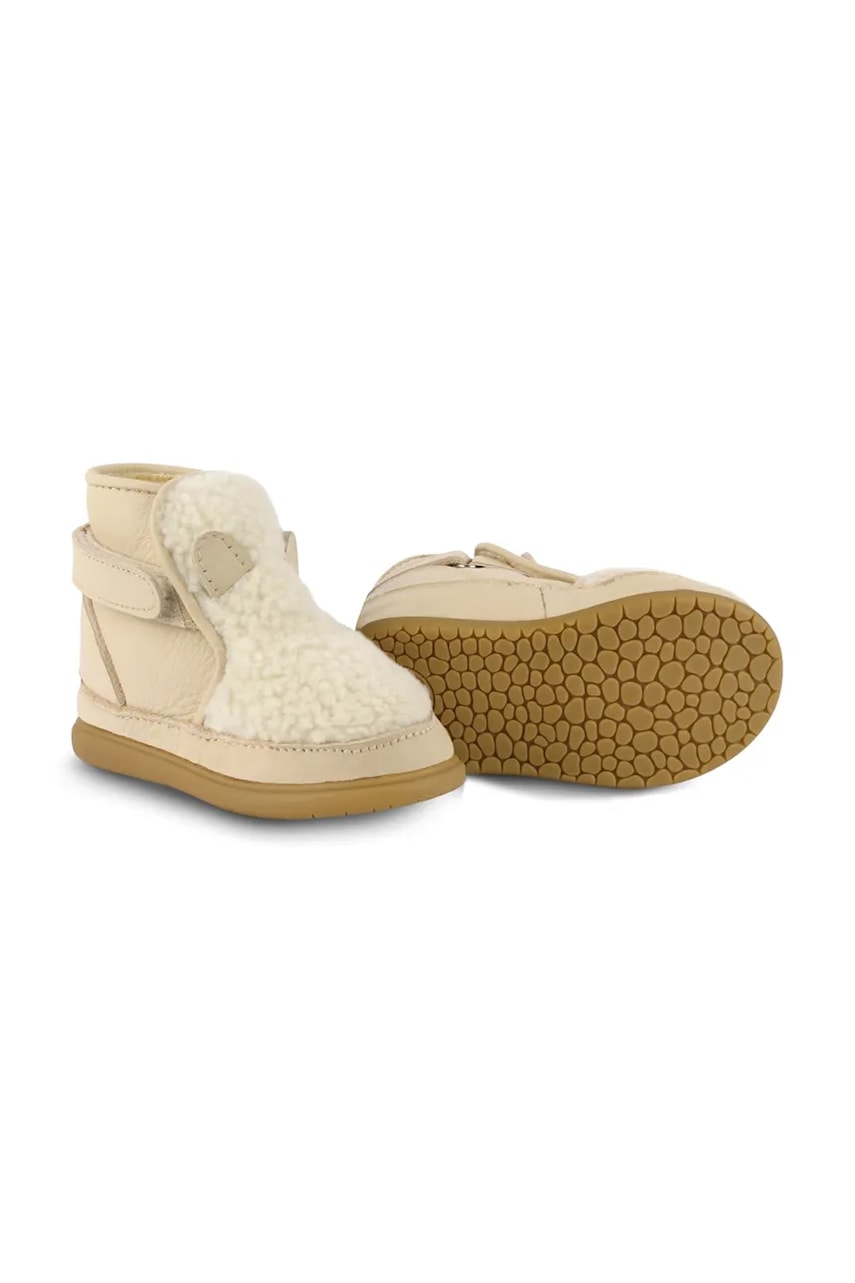 Cipele za bebe Donsje Roumi Shoes Polar Bear boja: bež, 1500907