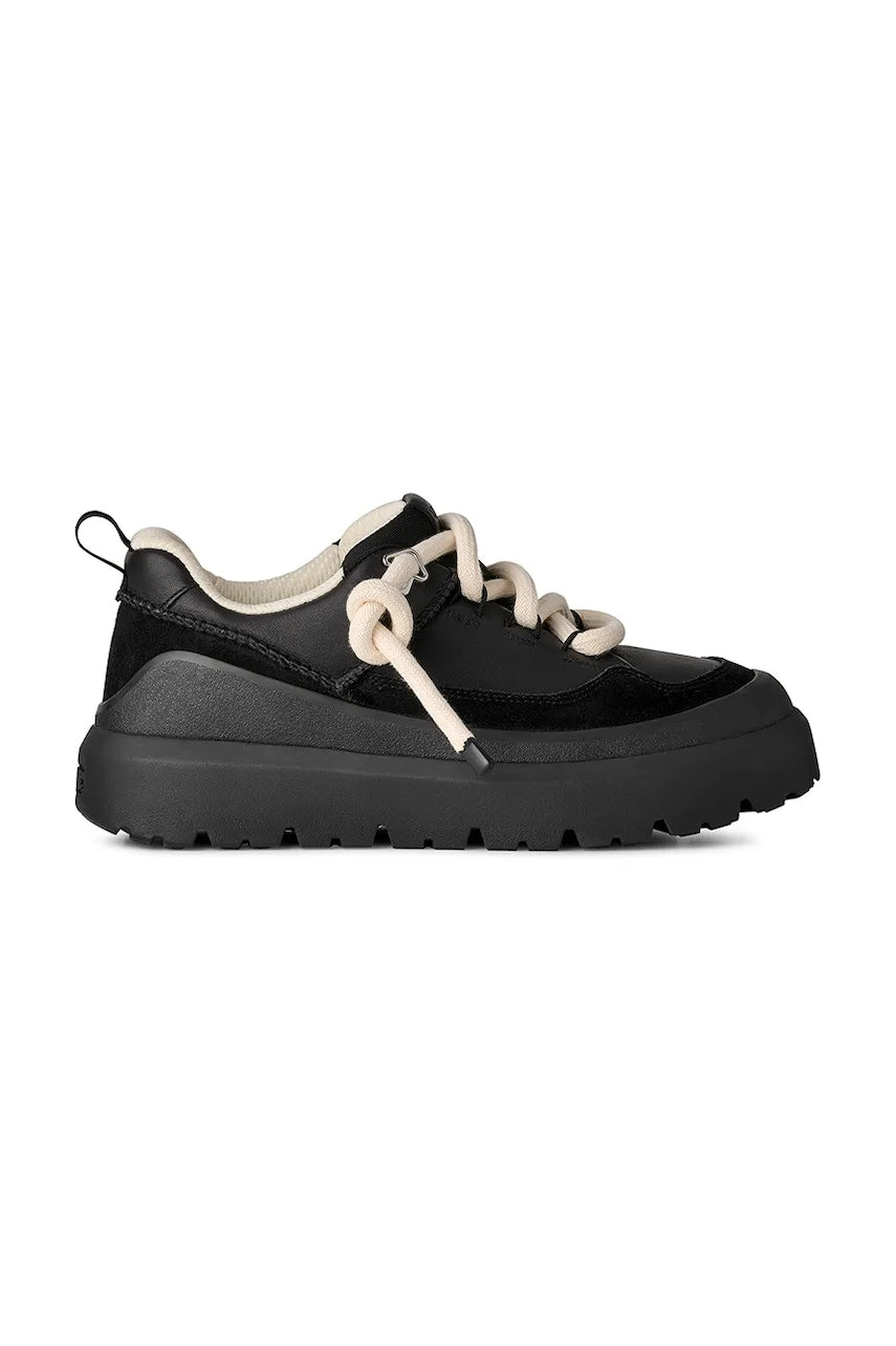 Usnjene superge UGG Heritage Utility Sneaker črna barva, 1170910.BBLC
