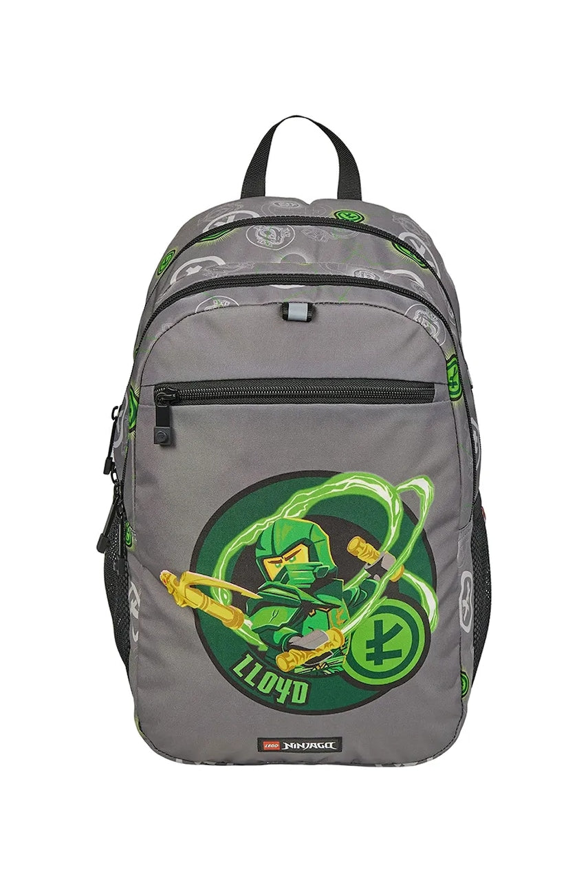 Dječji ruksak Lego NINJAGO boja: siva, veliki, s tiskom, 20222