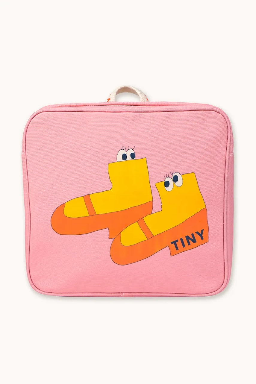 Otroški nahrbtnik Tinycottons WALK TODDLER BACKPACK roza barva, AW25-511