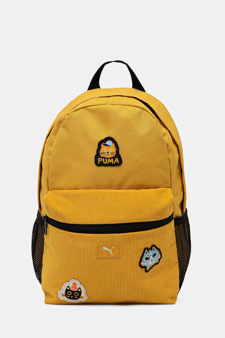 Dječji ruksak Puma ESSENTIALS Small Backpack boja: žuta, mali, s uzorkom, 091755