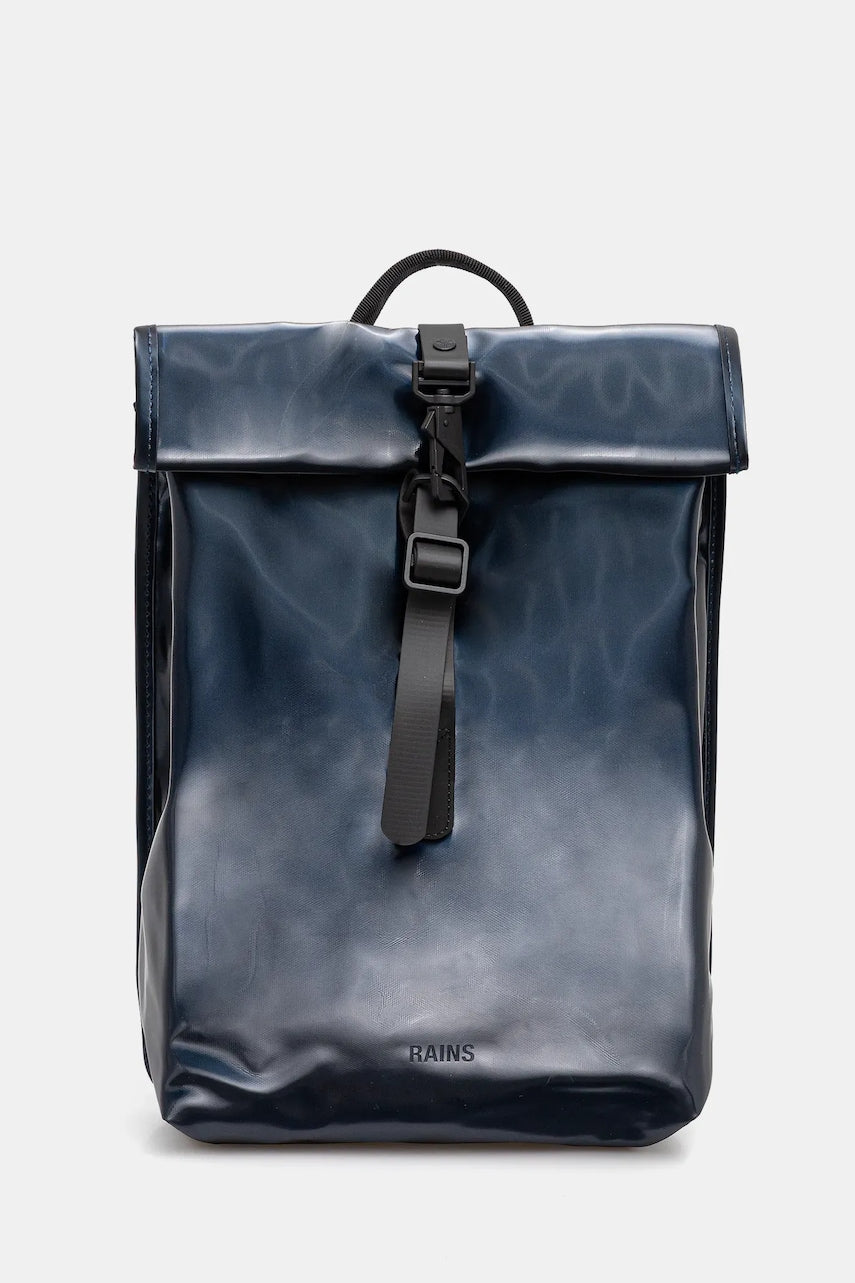 Ruksak Rains 13330 Rolltop Rucksack Mini boja: tamno plava, veliki, bez uzorka, 13330