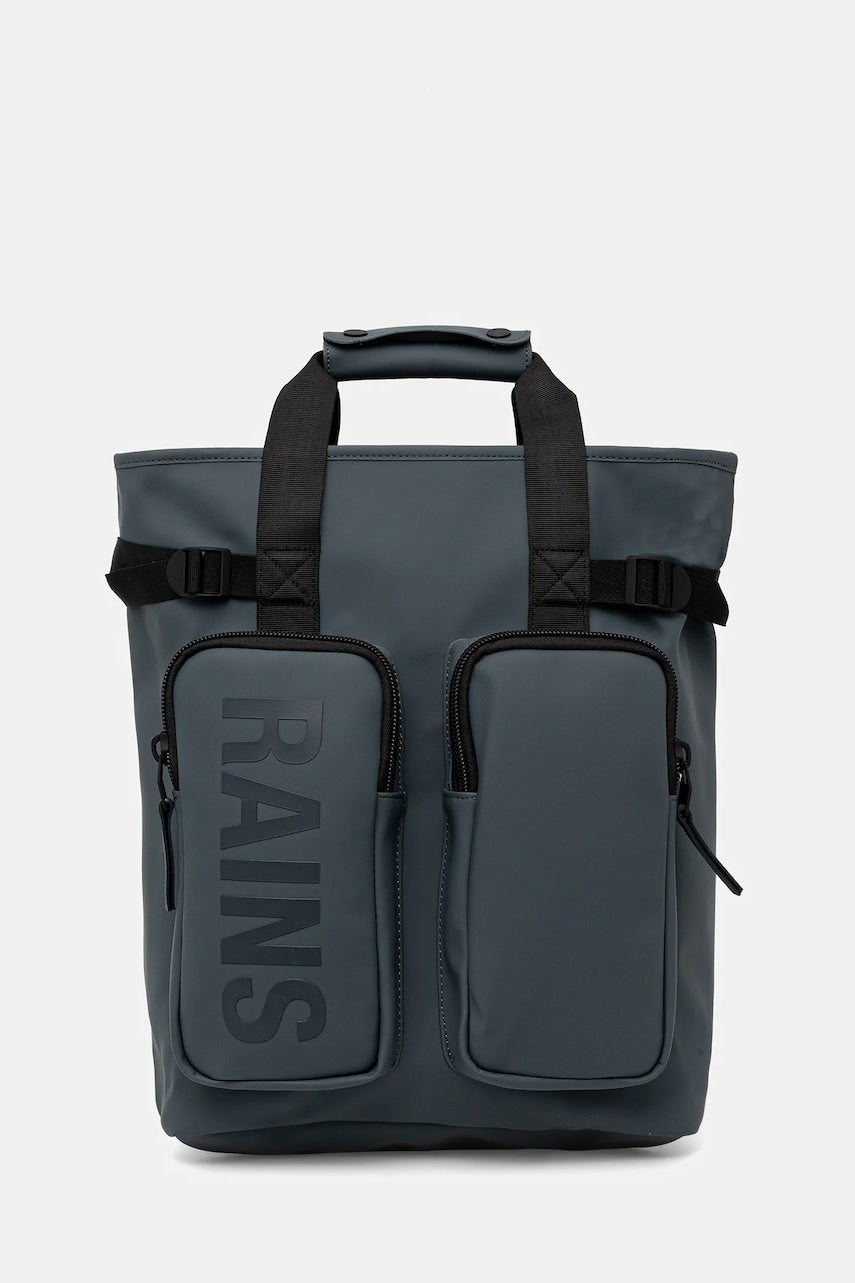 Nahrbtnik Rains 14240 Texel Tote Backpack siva barva, 14240