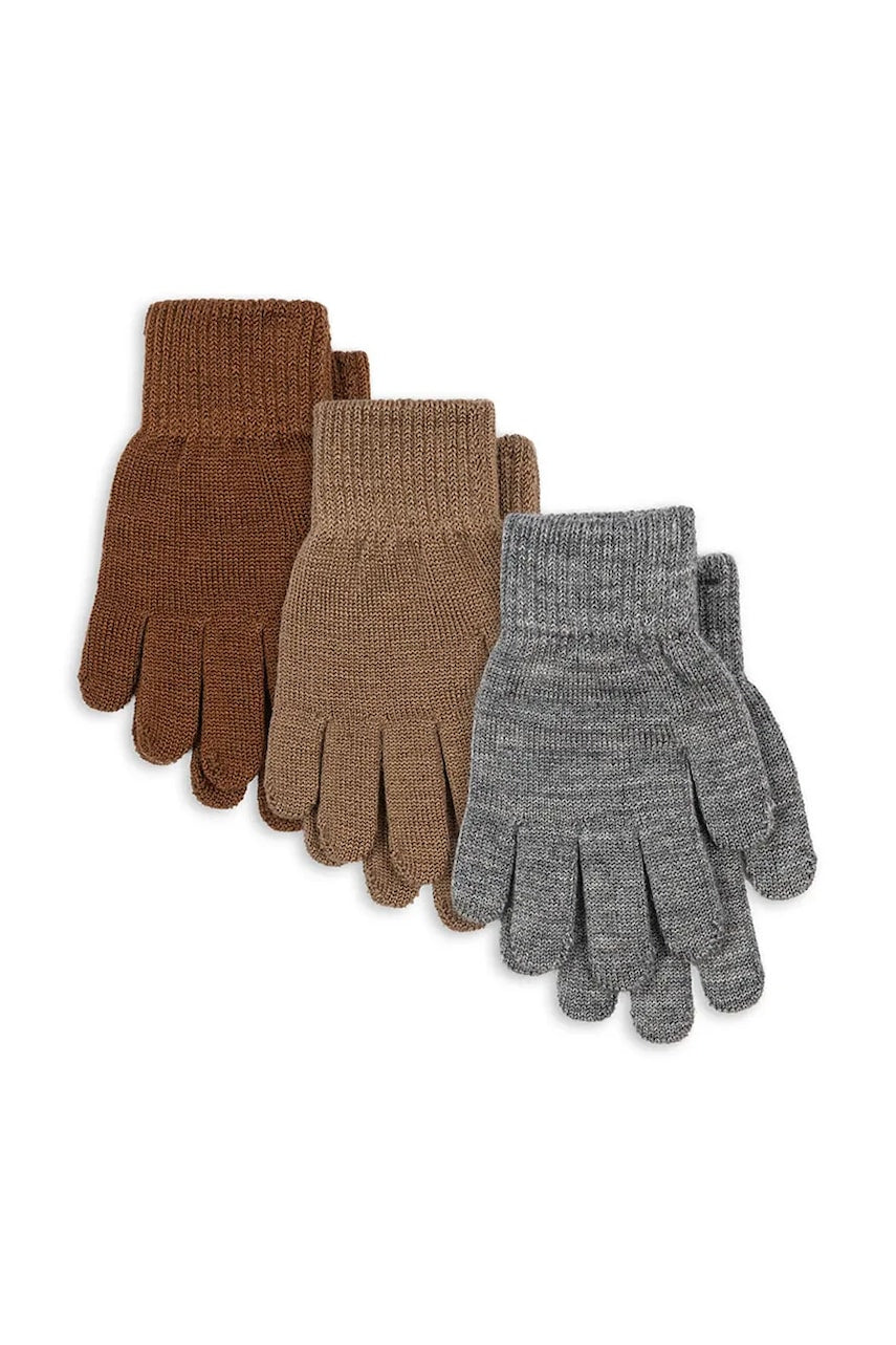 Rokavice Konges Sløjd 3 PACK FILLA GLOVES 3-pack KS103432