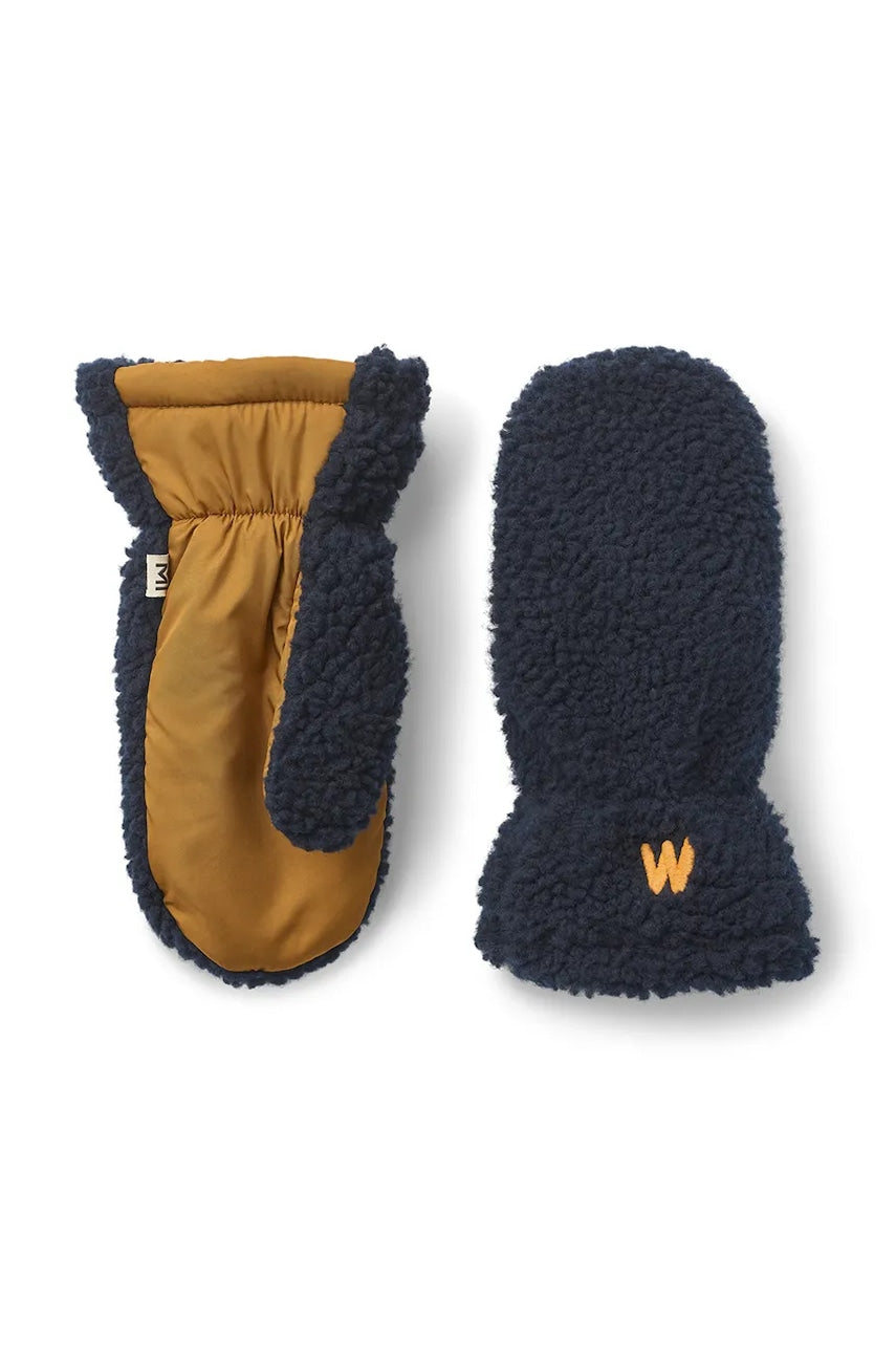 Rukavice Liewood Grethe Pile Gloves boja: tamno plava, LW17841